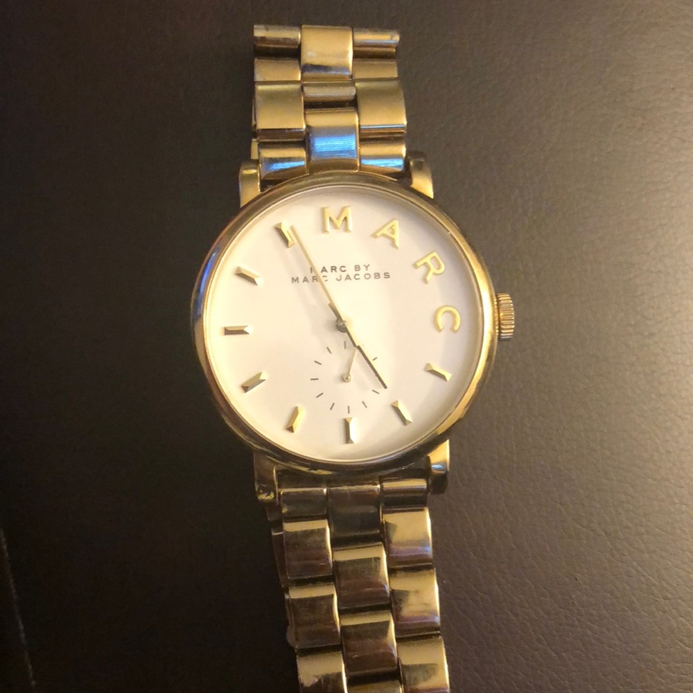 Marc Jacobs Wrist Watch Women Gold